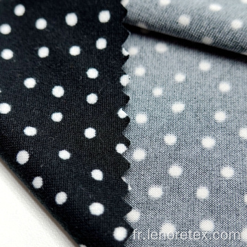 Tricot polyester spandex dty pinceau imprimé jersey tissu